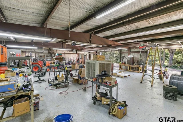 a storage room with lots of stuff