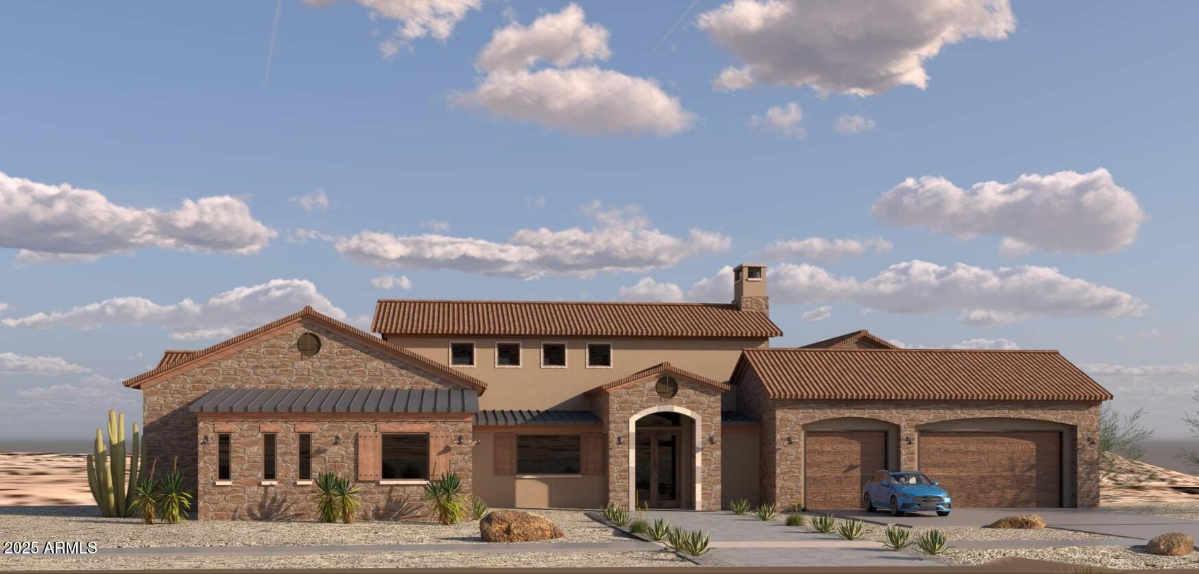 21235-xxx West Elliot Road Buckeye, AZ 85326 - Photo 2 of 6 a front view of a house with a yard