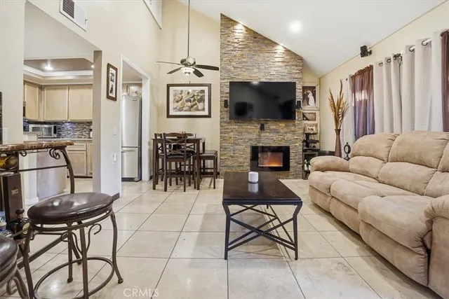 a view of a balcony with an outdoor space