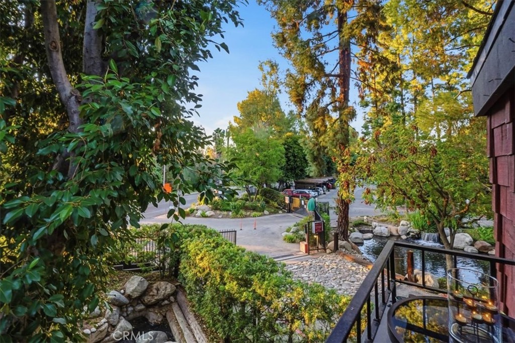 300 South Prospectors Road, Unit 29 Diamond Bar, CA 91765 - Photo 18 of 37 a view of yard from deck having patio