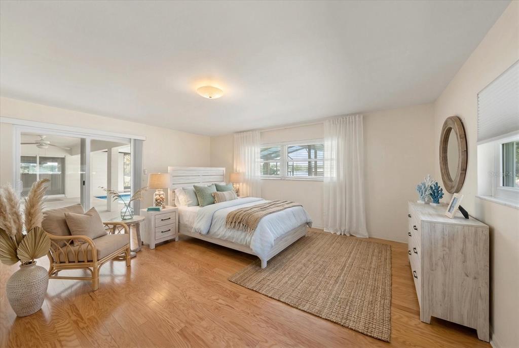 421 East County Line Road Lutz, FL 33549 - Photo 11 of 37 a bed room with a bed and a couch