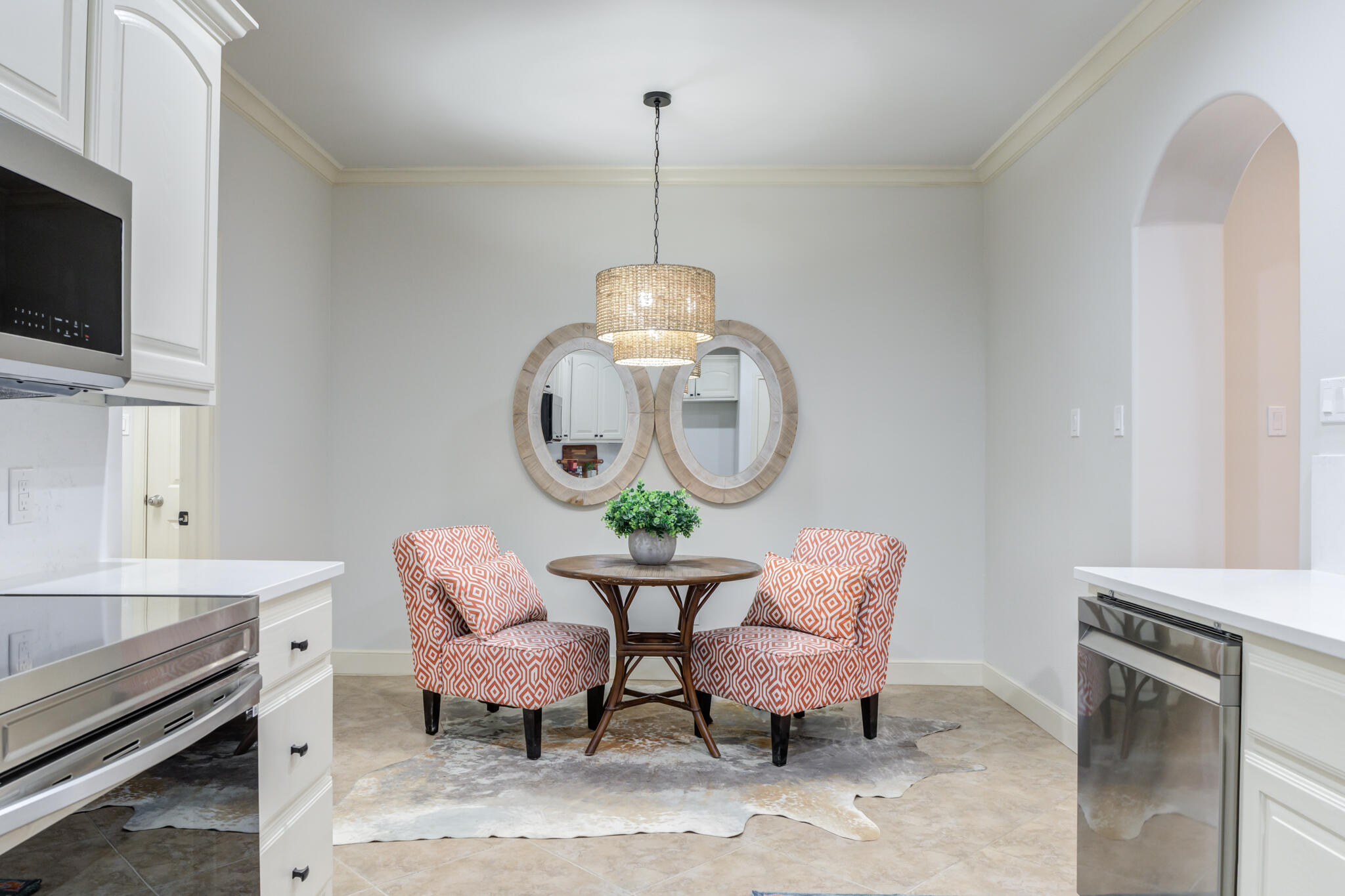 11110 Detroit Avenue Lubbock, TX 79423 - Photo 26 of 54 a living room with furniture a flat screen tv and a window