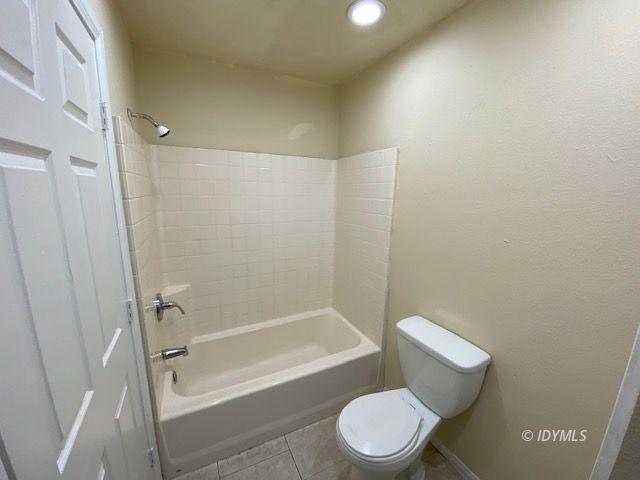 25965 Highway 243, Unit E Idyllwild, CA 92549 - Photo 16 of 17 a white toilet and tub sitting next to a bathroom sink