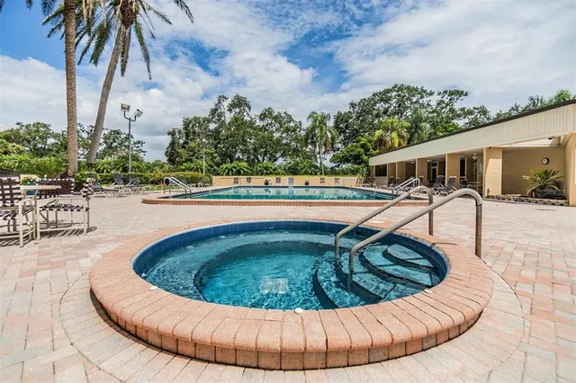 a view of a volley ball court