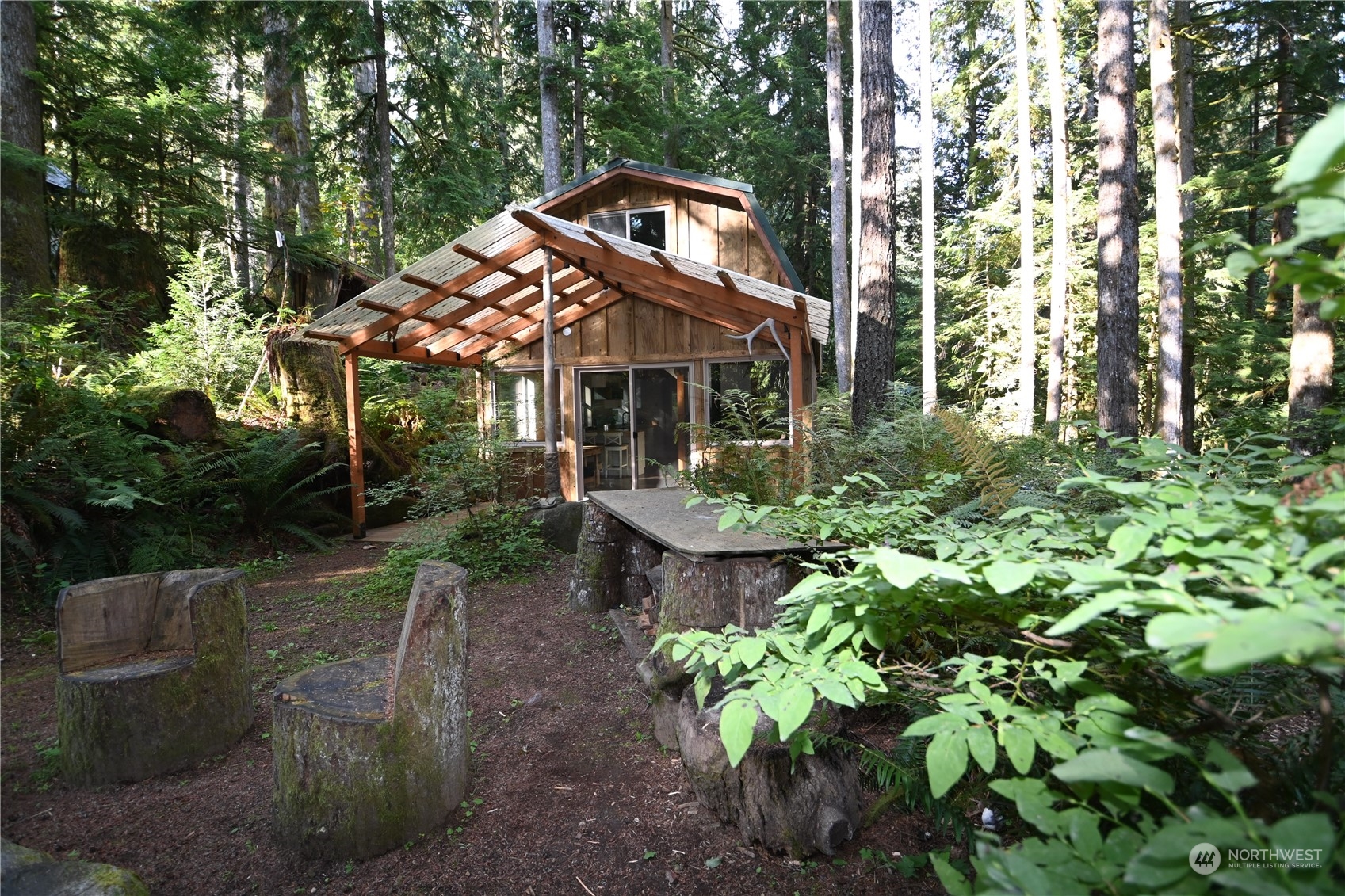 52016 South Riverside Road Gold Bar, WA 98251 - Photo 6 of 39 a front view of a house with a yard