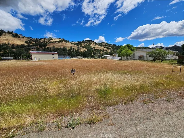 a view of outdoor space with garden and stairs