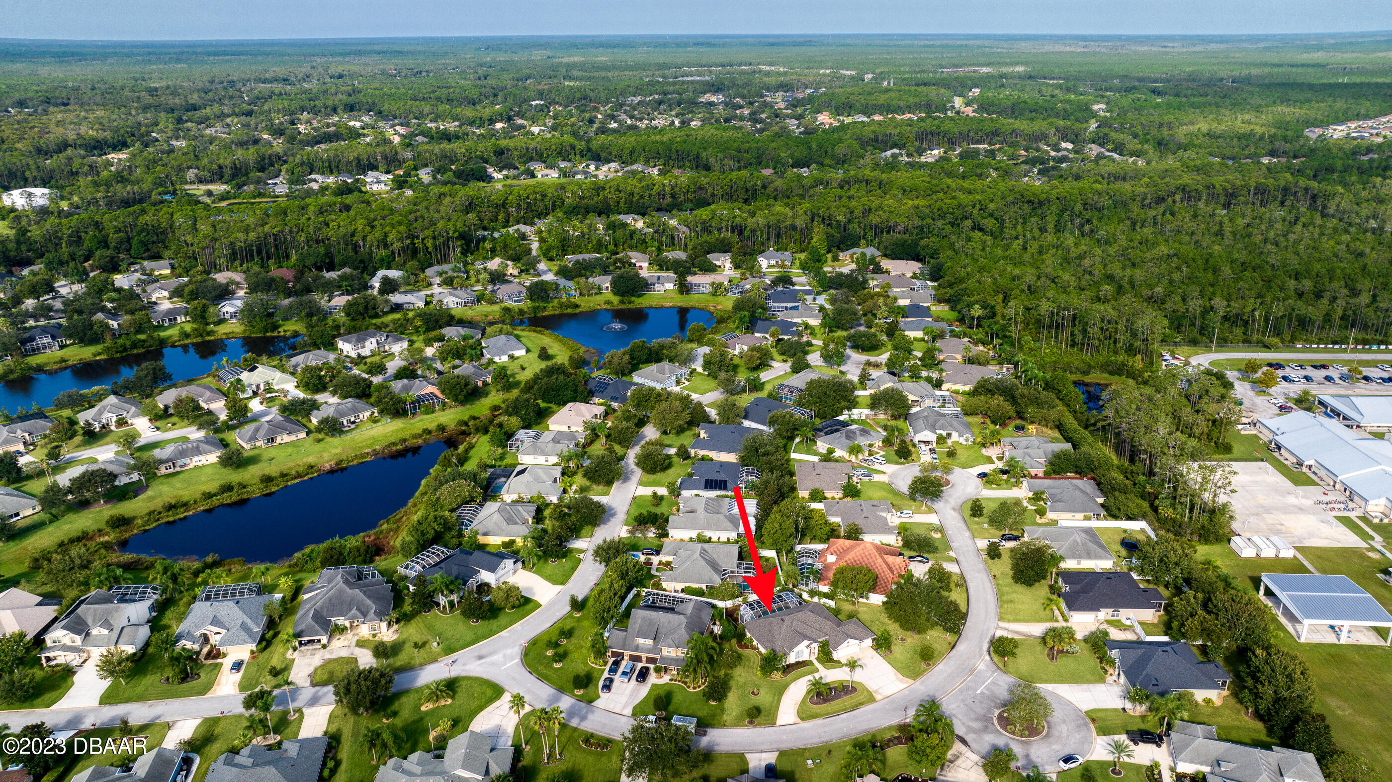 18 Black Pine Way Ormond Beach, FL 32174 - Photo 56 of 73 Drone_18BlackPineWay-7_arrow