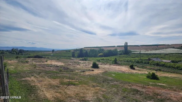 a view of a lake with outdoor space