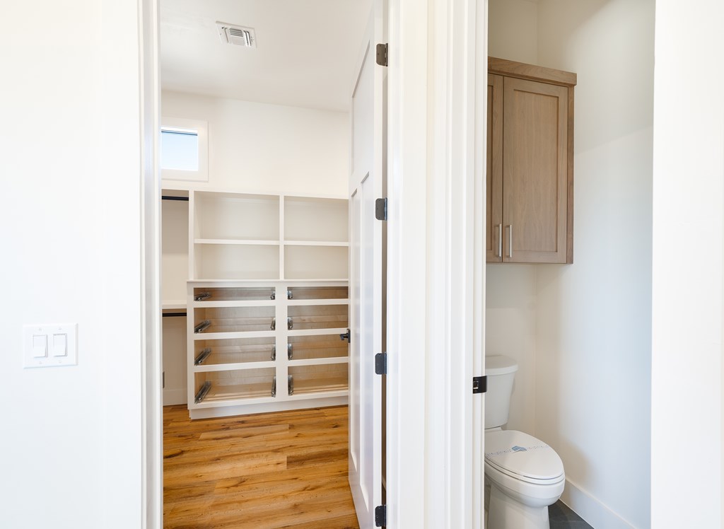 Lot 6 West W Highway, Unit 6 Hunt, TX 78024 - Photo 20 of 40 a bathroom with a toilet and a shower