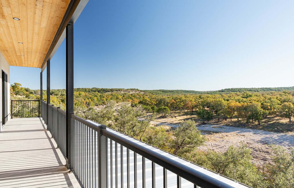 Lot 6 West W Highway, Unit 6 Hunt, TX 78024 - Photo 27 of 40 a view of city and mountain from a balcony