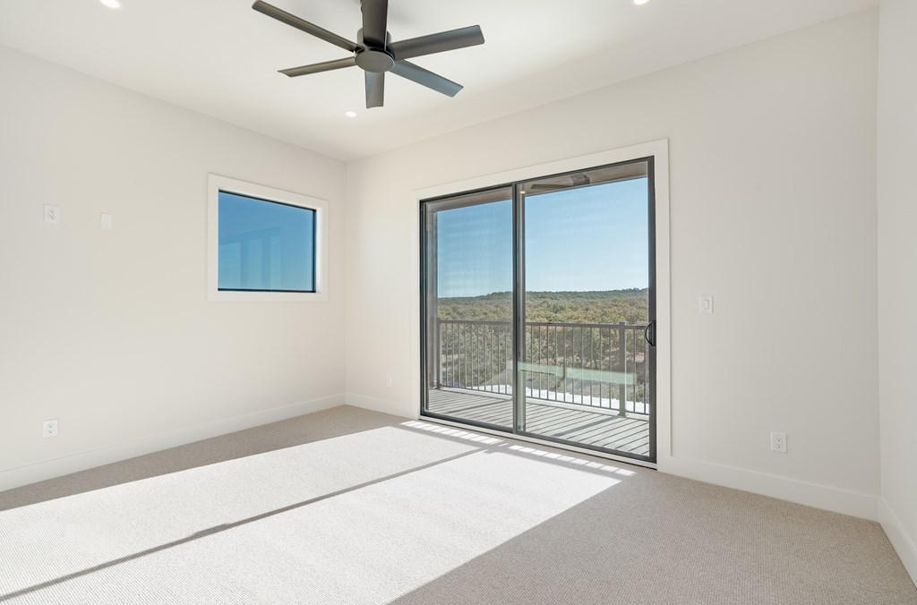 Lot 6 West W Highway, Unit 6 Hunt, TX 78024 - Photo 32 of 40 a view of room with window and ceiling fan