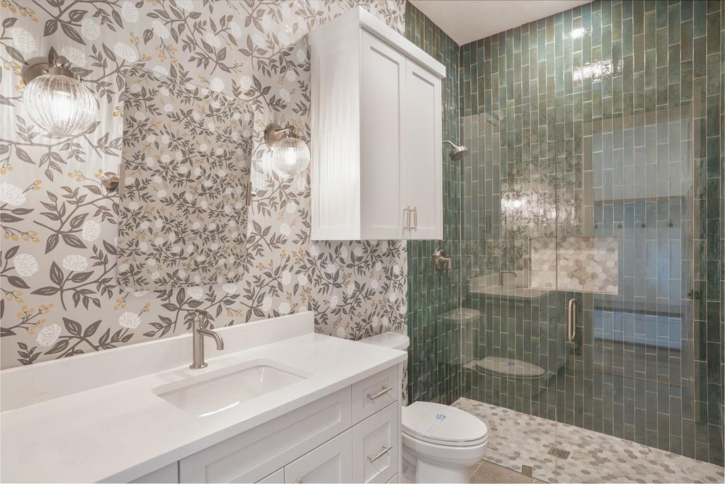 Lot 6 West W Highway, Unit 6 Hunt, TX 78024 - Photo 33 of 40 a bathroom with a sink toilet and shower