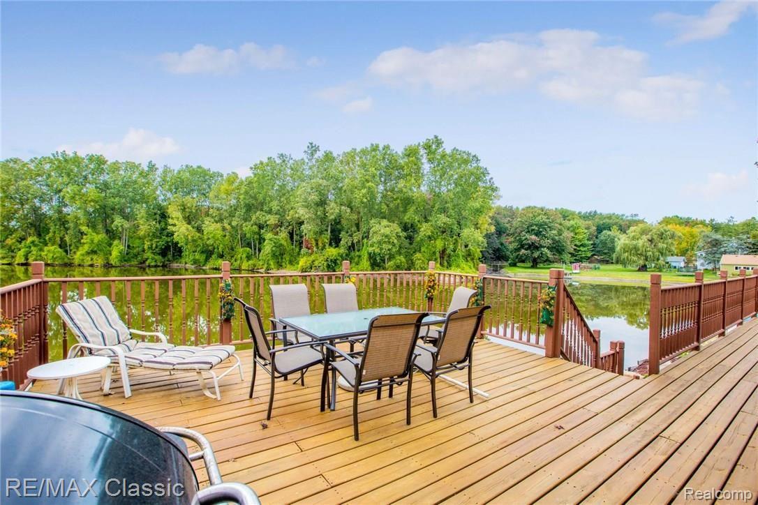 21801 Garfield Road Northville, MI 48167 - Photo 5 of 29 600 Square Foot - Wrap Around Rear Deck