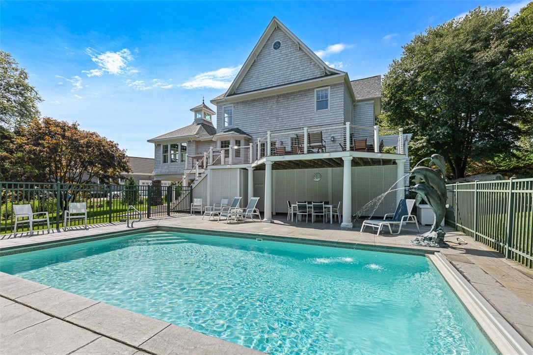 19 No Bottom Ridge Road Westerly, RI 02891 - Photo 34 of 44 Saltwater Pool (Reverse Angle from Home)
