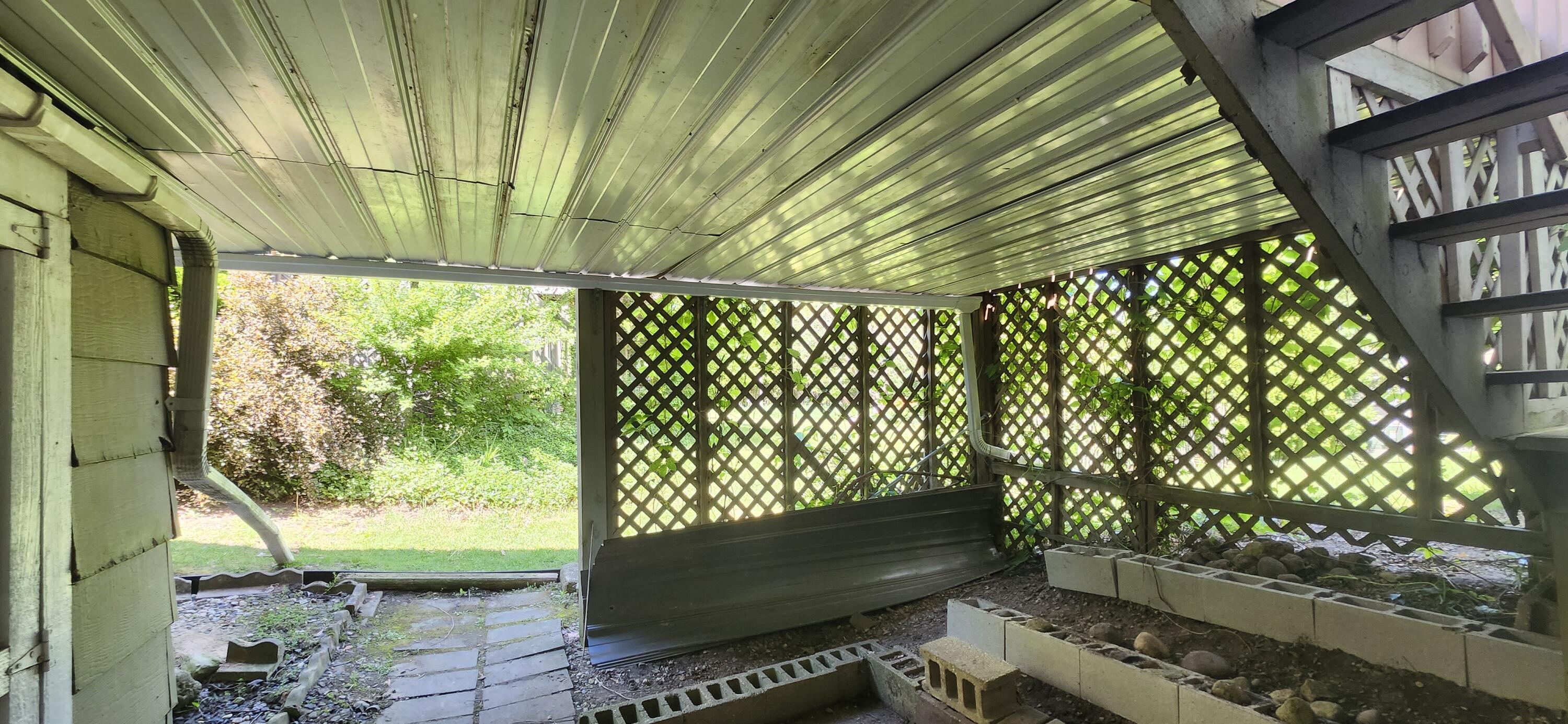 1707 Miller Road Lake Geneva, WI 53147 - Photo 22 of 26 Covered patio under the deck