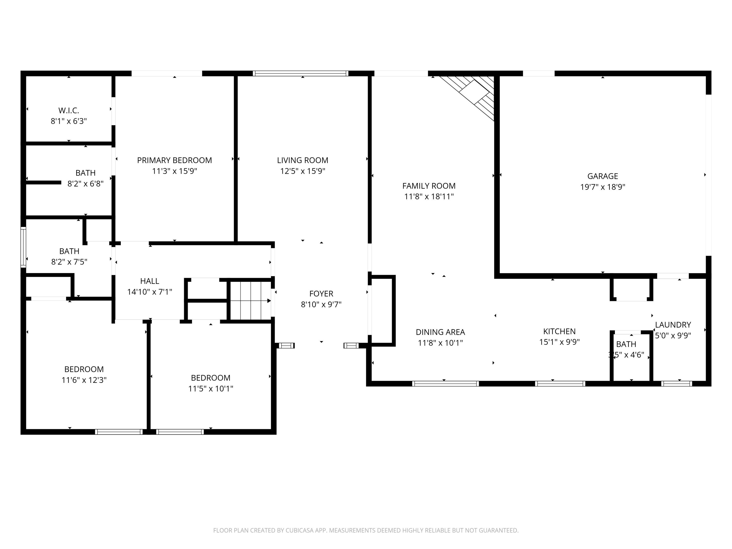 22987 West 13 Mile Road Beverly Hills, MI 48025 - Photo 26 of 26 1st floor plan