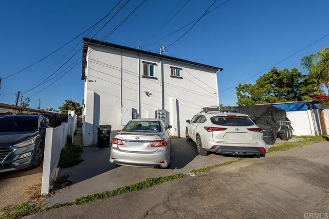 a view of a patio with swimming pool