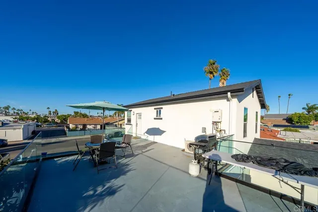 a room with furniture and a window