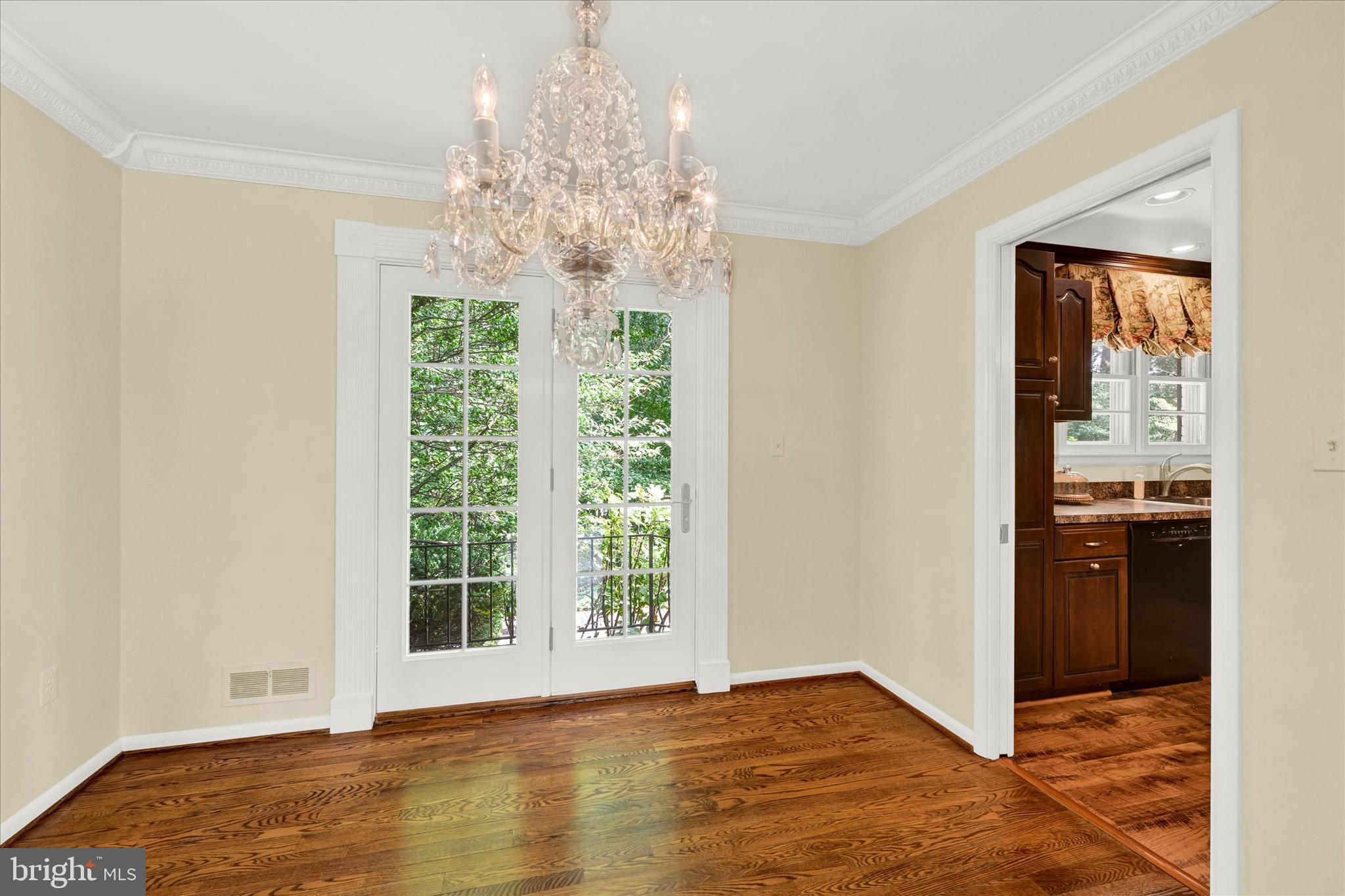 208 East Ridgely Road Lutherville-Timonium, MD 21093 - Photo 15 of 48 French doors to back yard