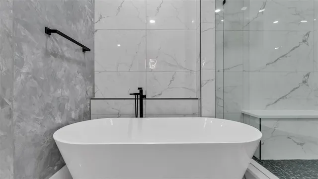 a room with a bed and a window