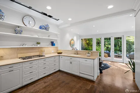 a outdoor living space with furniture and garden view