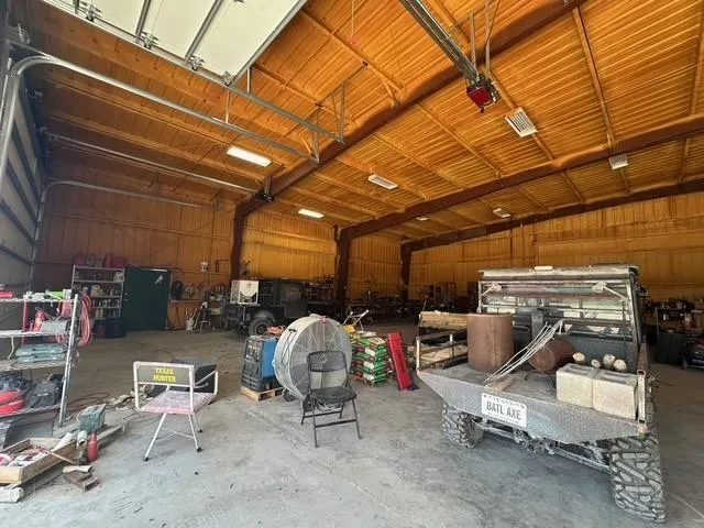 a view of car garage