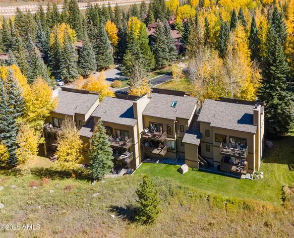 a view of a multi story yard