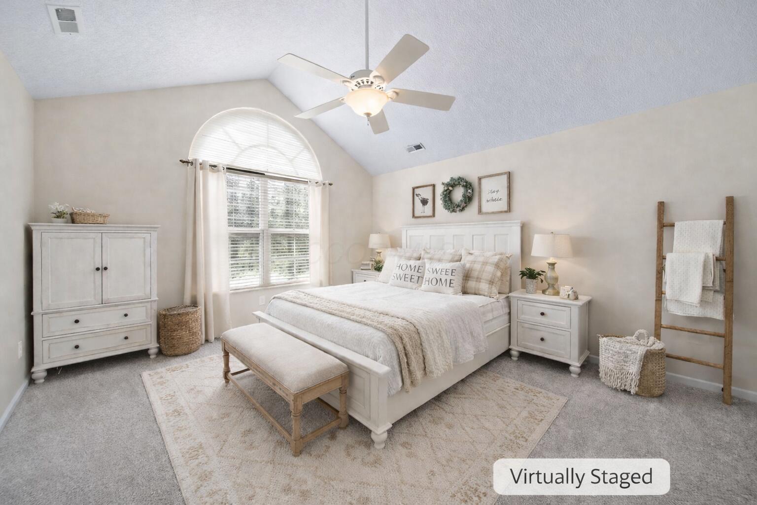 225 Stonegate Loop, Unit 225 Pataskala, OH 43062 - Photo 13 of 41 Farmhouse bedroom with cozy touches