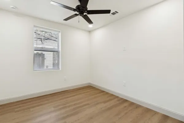 wooden floor in an empty room