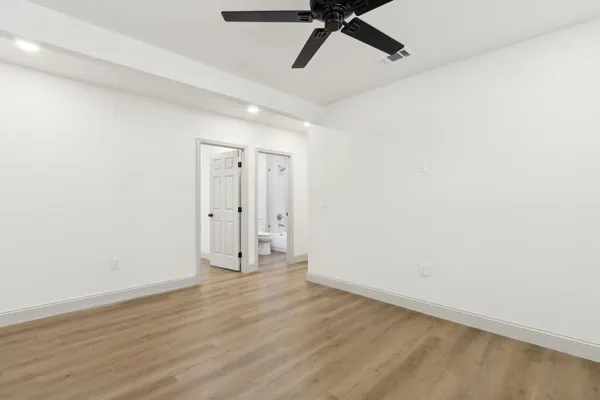 wooden floor in an empty room