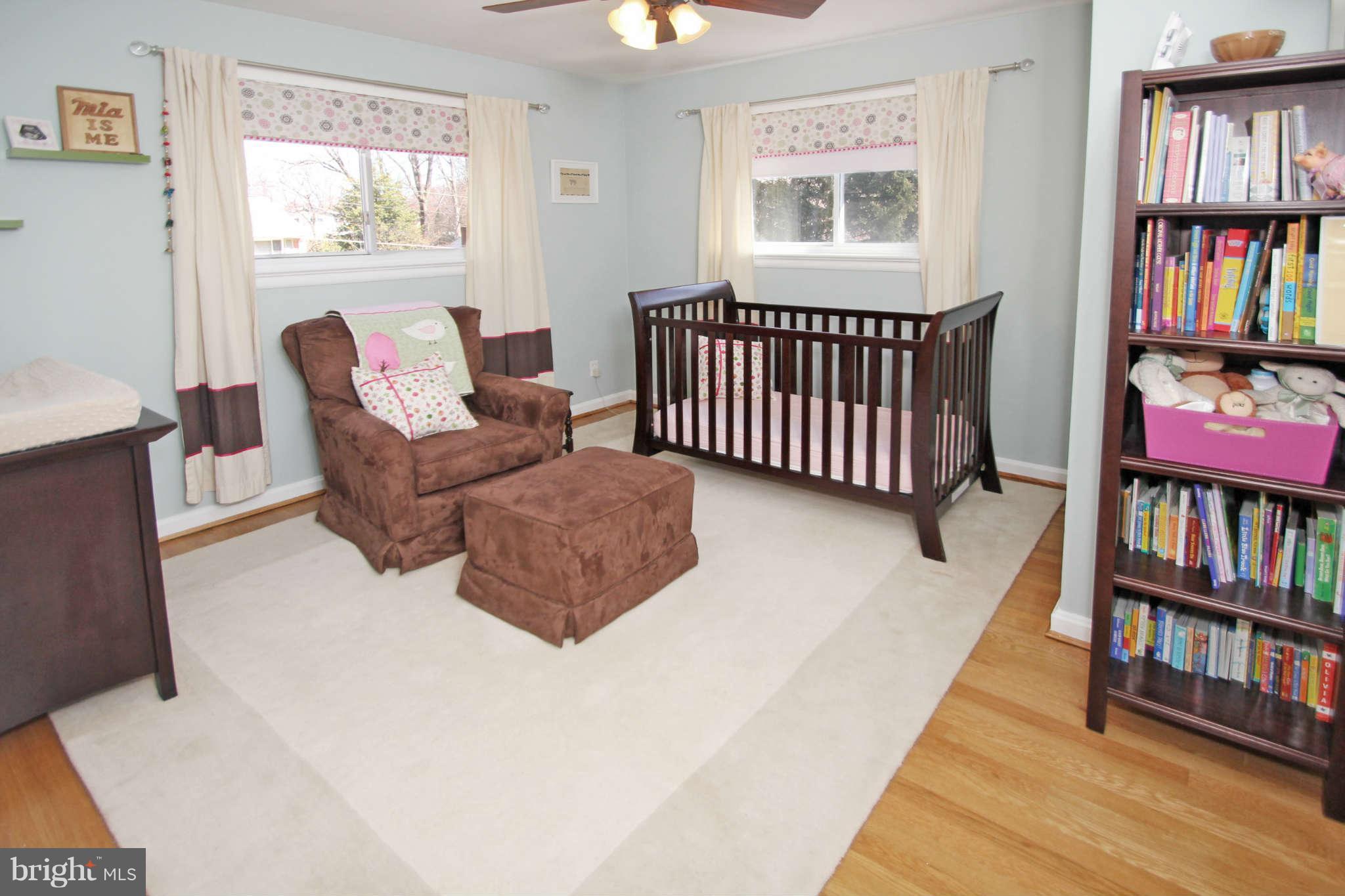 10711 Lombardy Road Silver Spring, MD 20901 - Photo 14 of 24 Bedroom #3 with large closet and ceiling fan