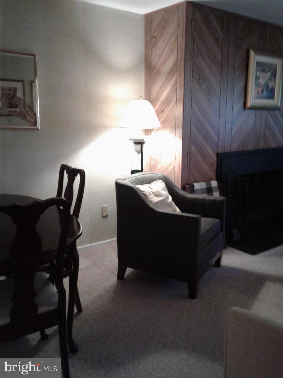 5717 Harpers Farm Road, Unit E Columbia, MD 21044 - Photo 9 of 21 a living room with furniture and a lamp