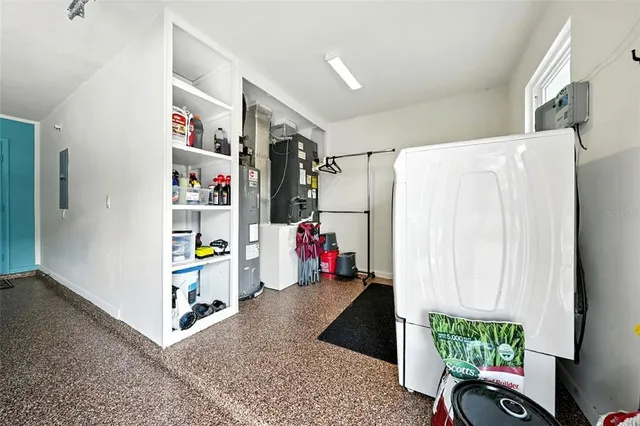 a view of car garage