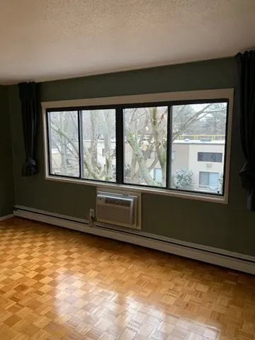 a view of a wooden bridge