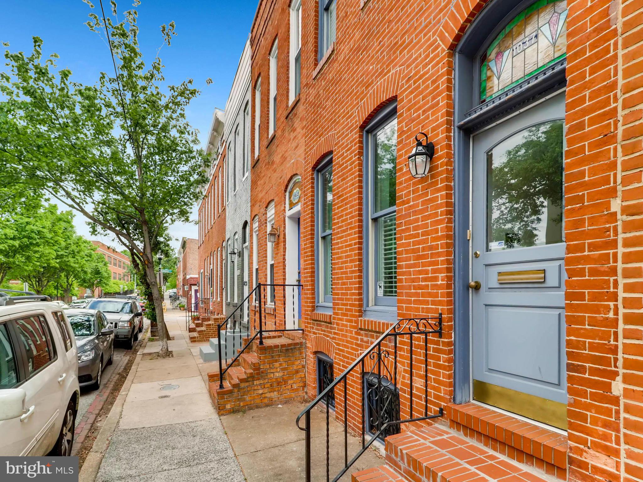 Front view of home, street parking