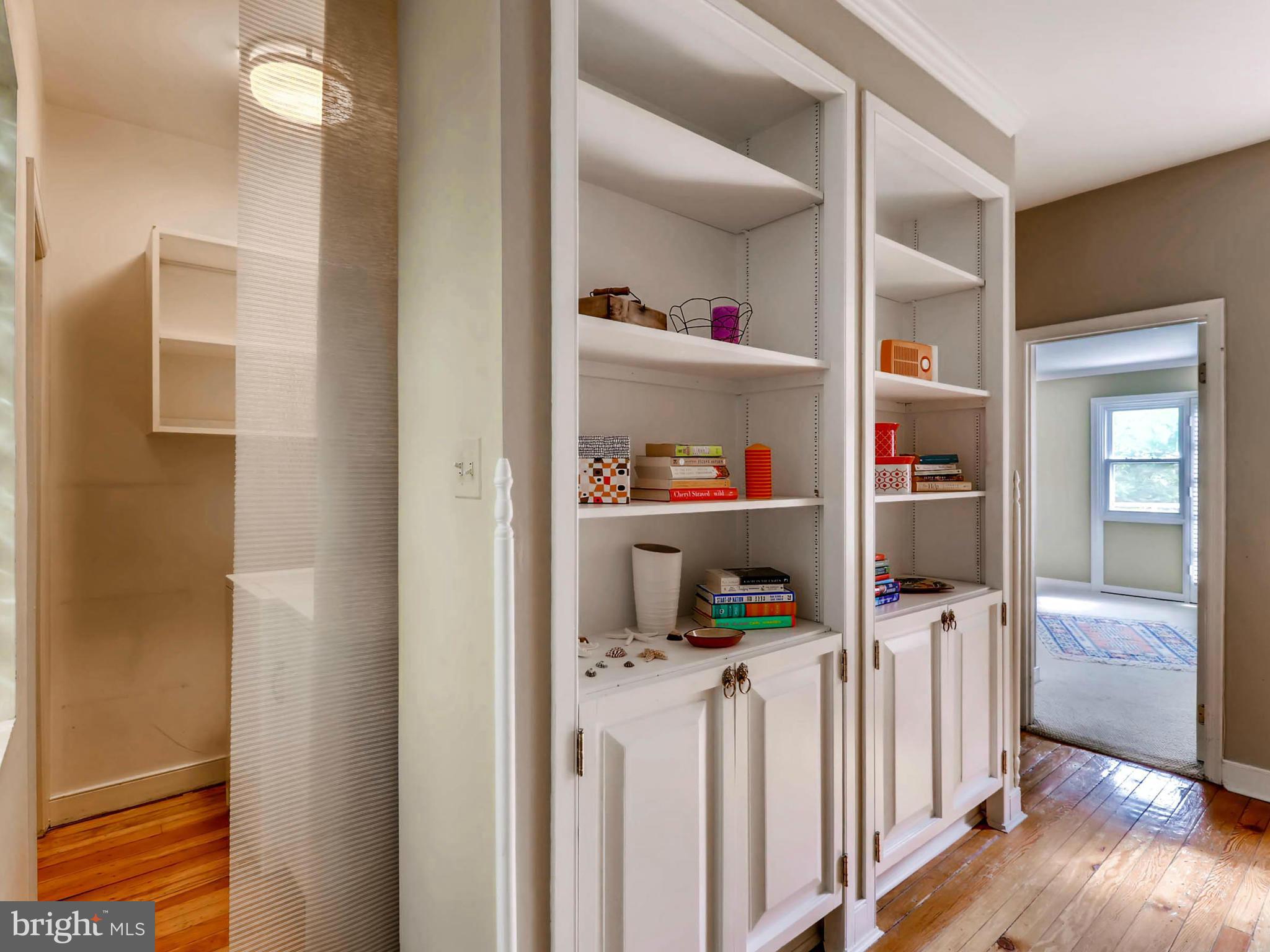 1037 Riverside Avenue Baltimore, MD 21230 - Photo 22 of 30 Separate laundry area, built in bookcases, shelves