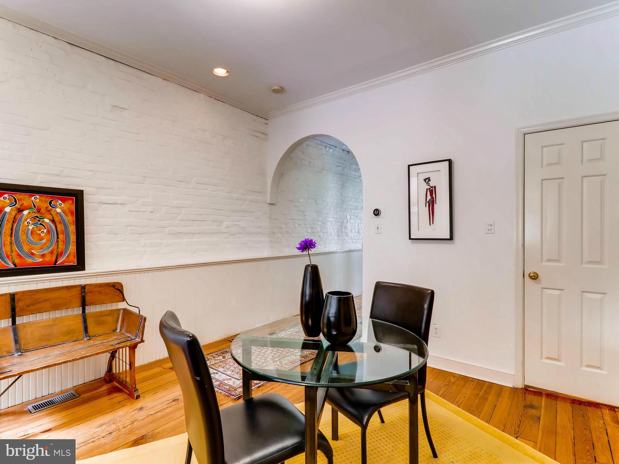 Dining Room w/ half bathroom