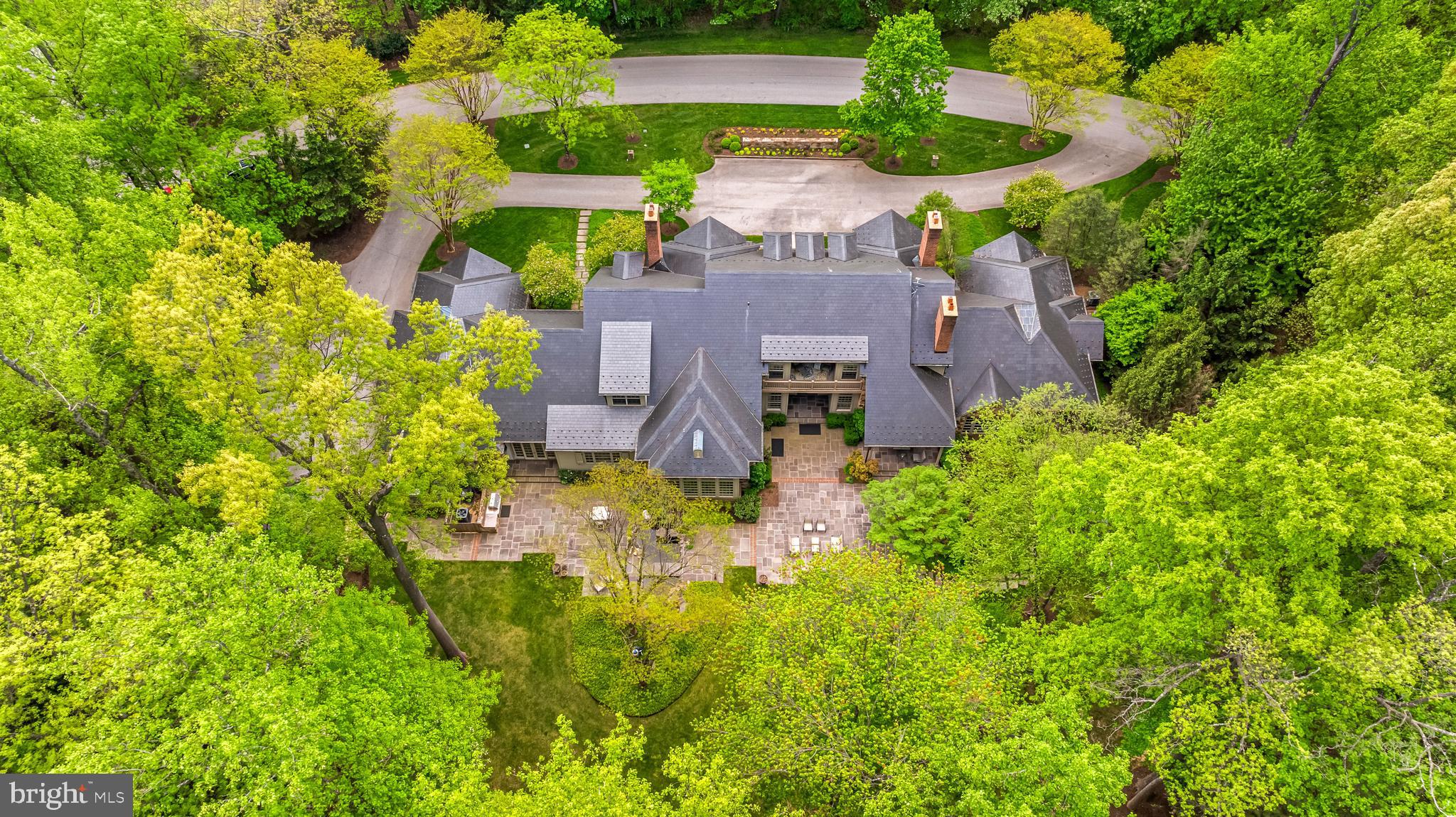 11300 John Carroll Road Owings Mills, MD 21117 - Photo 86 of 102 an aerial view of a house with a yard swimming pool outdoor seating and yard
