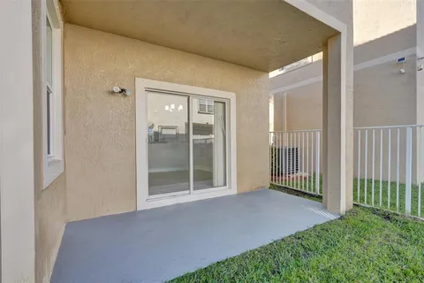 a view of front door