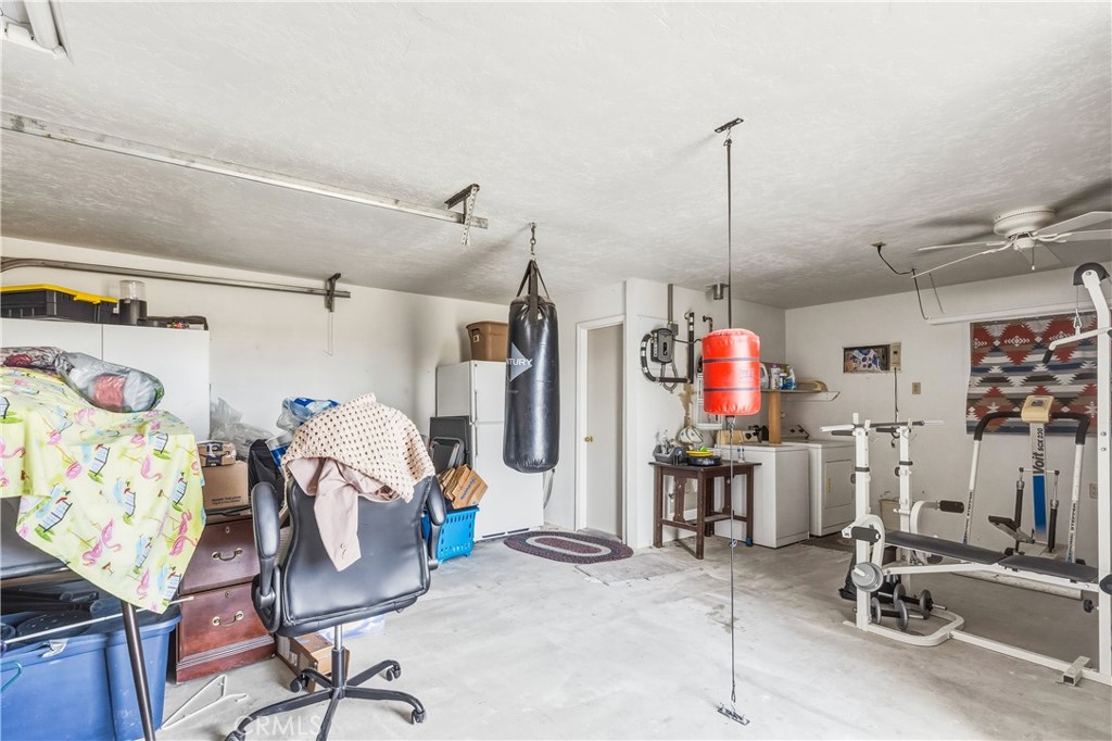 5975 Desert Star Road Johnson Valley, CA 92285 - Photo 35 of 74 a view of a room with gym equipment