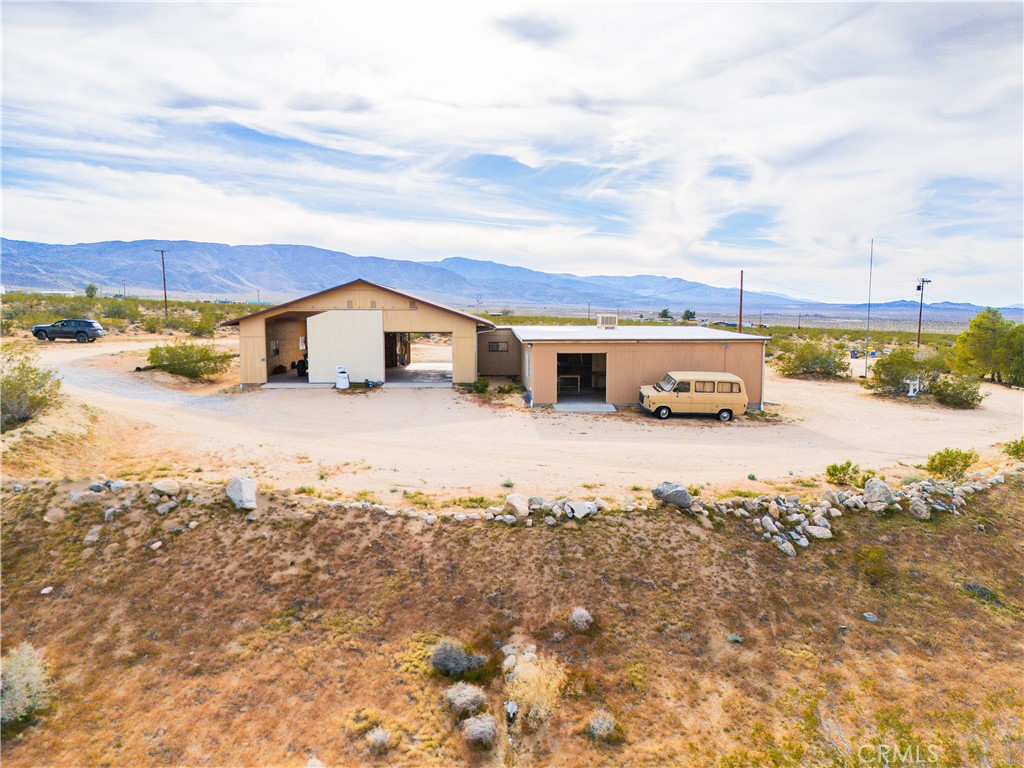 5975 Desert Star Road Johnson Valley, CA 92285 - Photo 61 of 74 a view of a terrace