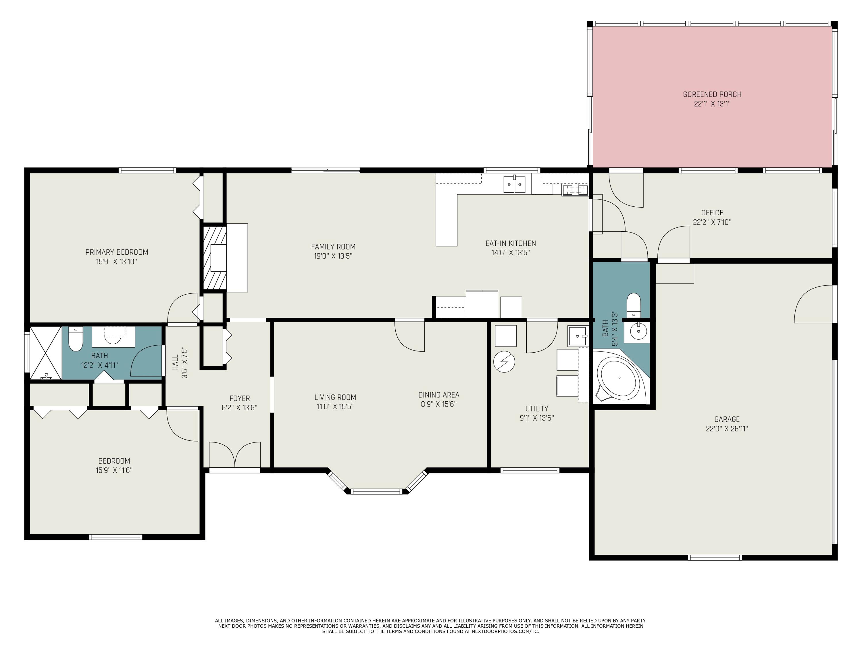 9301 Hannan Road Romulus, MI 48174 - Photo 41 of 41 9301 Hannan Floor Plan