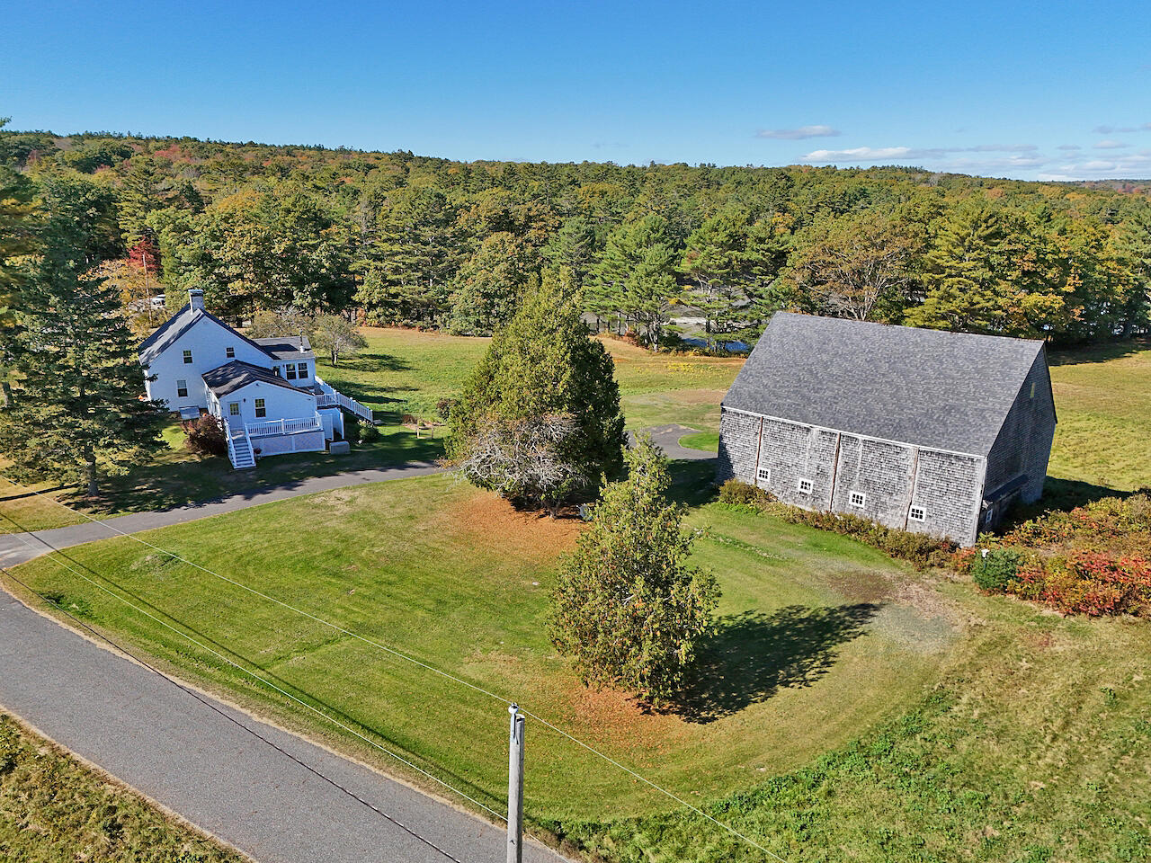 108 Heath Road Bremen, ME 04551 - Photo 45 of 51 Aerial 2