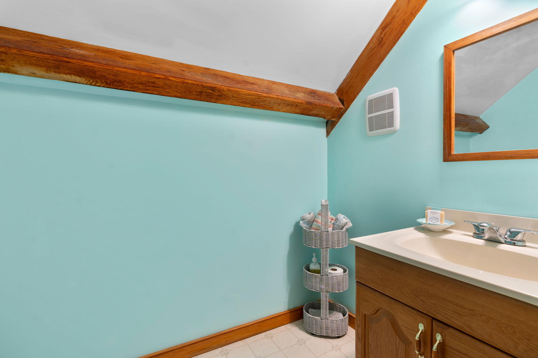 718 Cedar Street West Barnstable, MA 02668 - Photo 31 of 40 a bathroom with a sink and a mirror