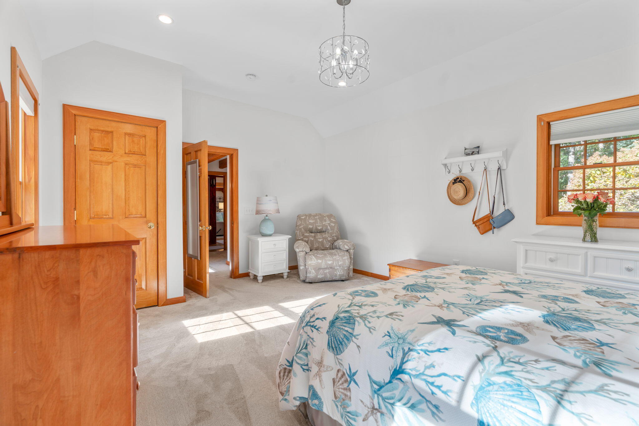 718 Cedar Street West Barnstable, MA 02668 - Photo 33 of 40 a bedroom with a bed and a window