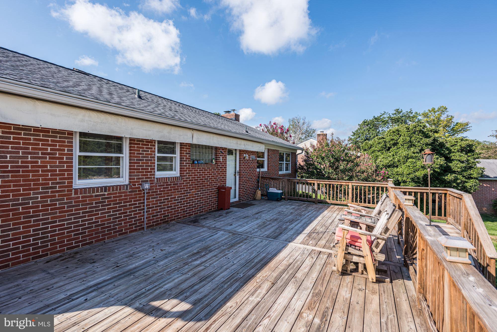 402 Cedar Springs Road Bel Air, MD 21015 - Photo 25 of 40 Expansive Deck