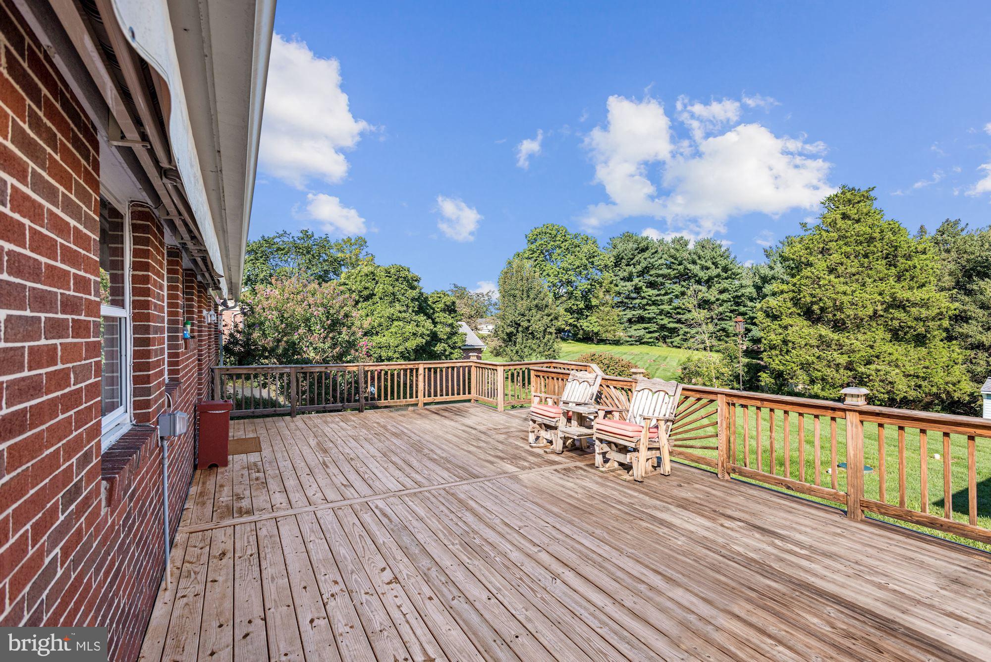 402 Cedar Springs Road Bel Air, MD 21015 - Photo 26 of 40 Expansive Deck