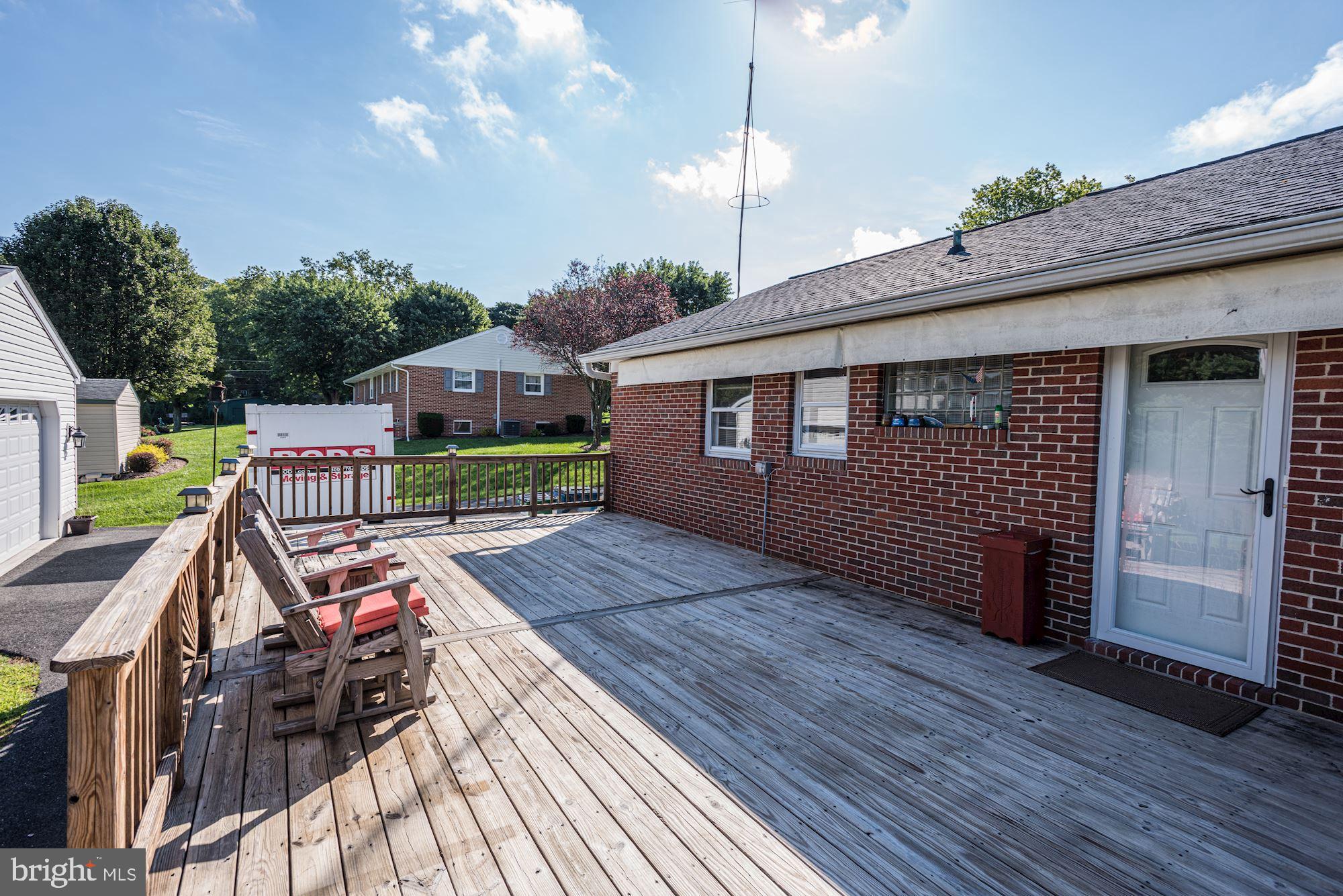 402 Cedar Springs Road Bel Air, MD 21015 - Photo 27 of 40 Expansive Deck