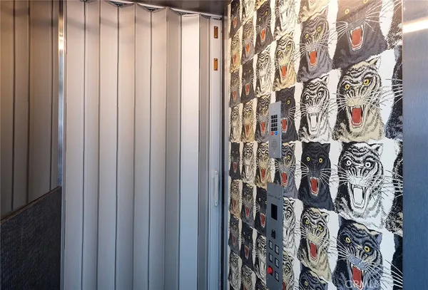 a view of a walk in closet