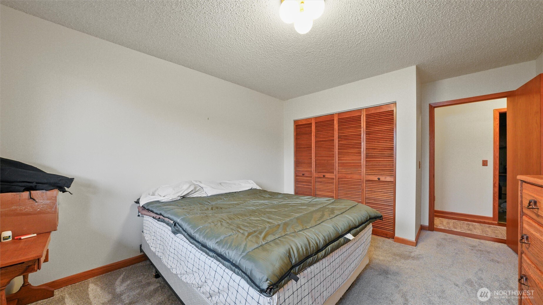 338 East Bramhall Road Dayton, WA 99328 - Photo 15 of 40 a bedroom with a bed and a window